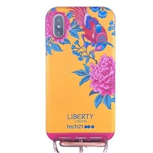 Red Elysian Paradise: A Luxurious iPhone X/XS Case by Evo Luxe Liberty London‎